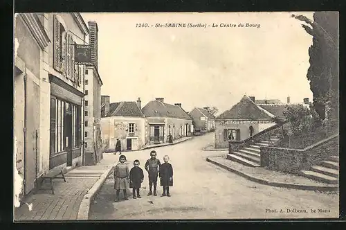 AK Ste-Sabine, Le Centre du Bourg