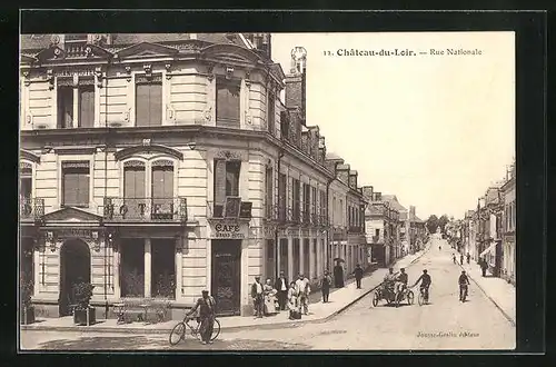 AK Chateau-du-Loir, Rue Nationale