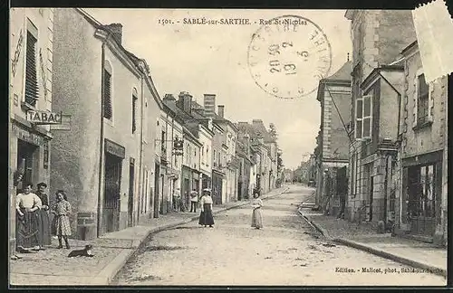 AK Sablé-sur-Sarthe, Rue St-Nicolas