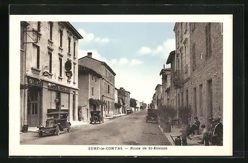 AK Sury-le-Comtal, Route de St-Etienne