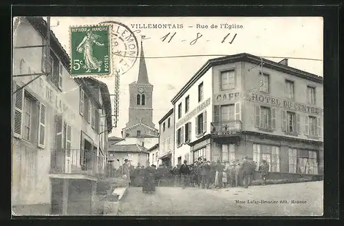 AK Villemontais, Rue de l`Église