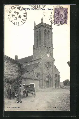 AK Lombre, Place et Eglise