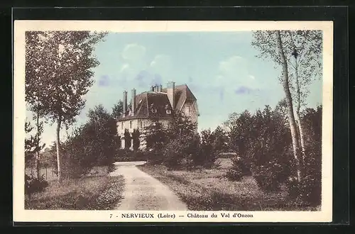 AK Nervieux, Château du Val d`Onzon