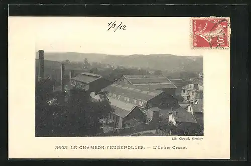 AK Le Chambon-Feugerolles, L`Usine Crozet