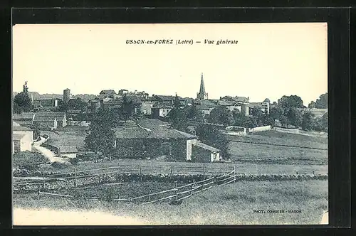 AK Usson-en-Forez, Vue générale