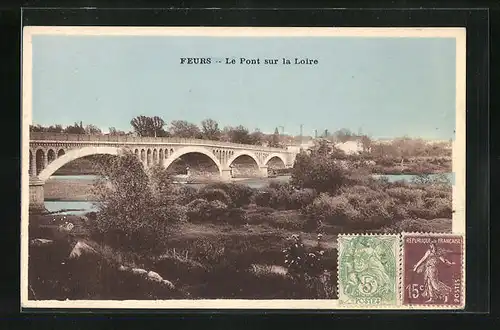 AK Feurs, Le Pont sur la Loire