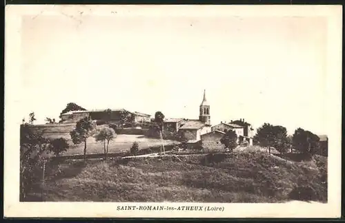 AK Saint-Romain-les-Atheux, Vue générale