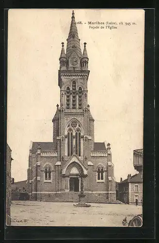 AK Marlhes, Facade de l`Eglise