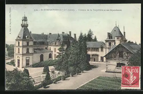 AK St-Symphorien-de-Lay, Chateau de la Verpillière et ses dèpendances