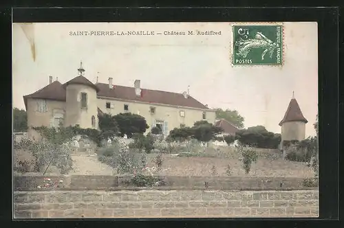 AK Saint-Pierre-la-Noaille, Chateau M. Audiffred