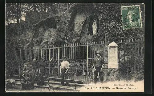 AK Le Chambon, Grotte de Cotatay