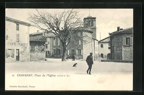 AK Chavanay, Place de l`Èglise