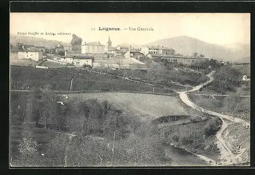 AK Leigneux, Vue Générale, Ortsansicht