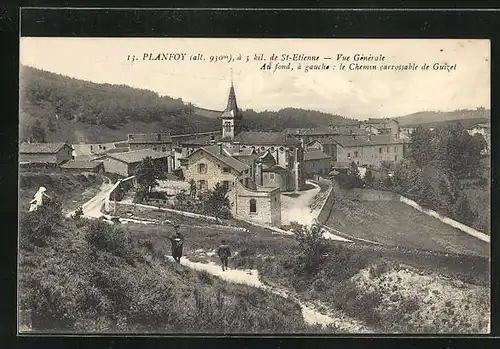 AK Planfoy, Vue Générale, Panorama