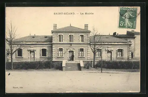 AK Saint-Hèand, La Mairie