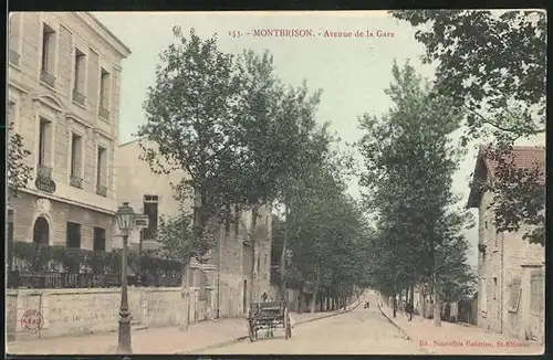 AK Montbrison, Avenue de la Gare