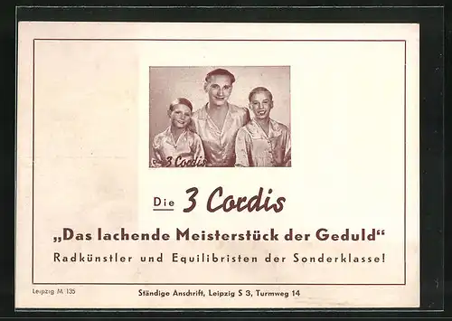AK Die 3. Cordis, Das lachende Meisterstück der Geduld, Akrobat