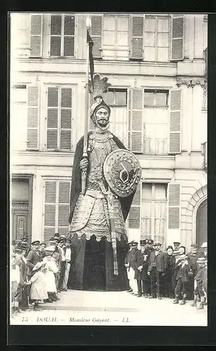 AK Douai, Monsieur Gayant, Fasching