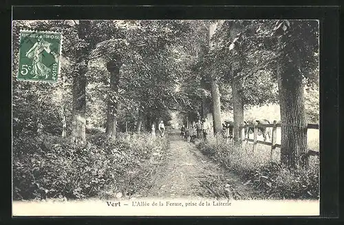 AK Vert, L`Allee de la Ferme, prise de la Laiterie