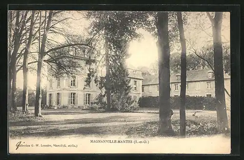 AK Magnanville-Mantes, Le Chateau