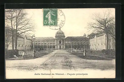 AK Vèsinet, Asile National -Facade principale