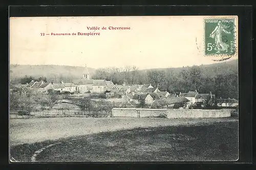 AK Dampierre, Panorama der Ortschaft