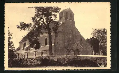 AK Saint-Lambert-les-Bois, Eglise XIII. siècle - Vierge du XIV.