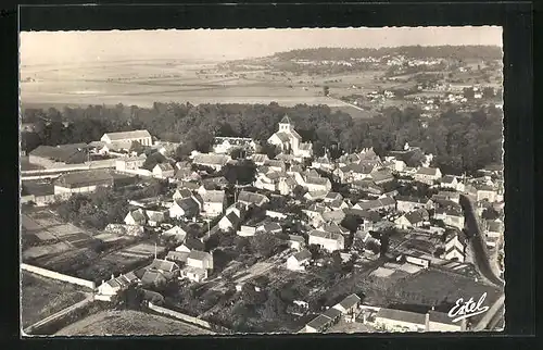 AK Neauphle-le-Vieux, Vue Gènèrale Aèrienne