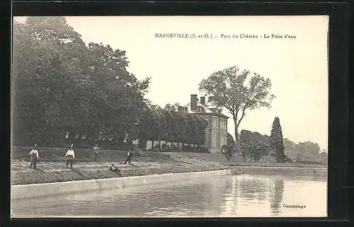 AK Hargeville, Parc du Chateau - La Pièce d`eau