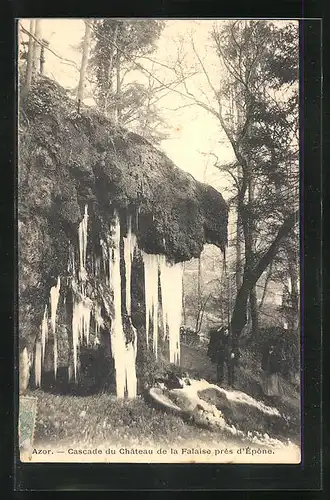 AK Épone, Chateau de la Falaise, Cascade