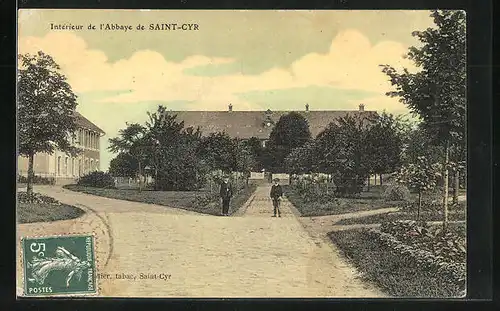 AK Saint-Cyr, Intérieur de l`Abbaye