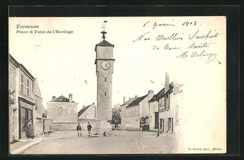 AK Freneuse, Place & Tour de l`Horloge