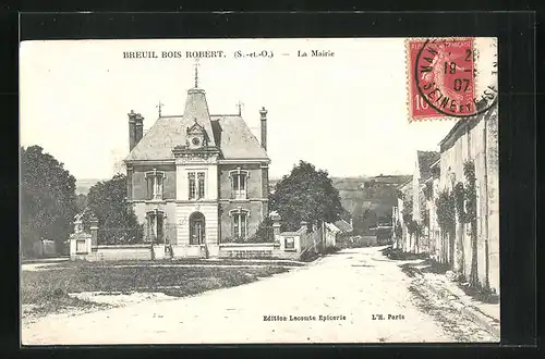 AK Breuil-Bois-Robert, La Mairie