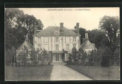 AK Angervillers, Le vieux Chateau