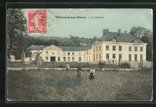AK Villennes-sur-Seine, Le Chateau