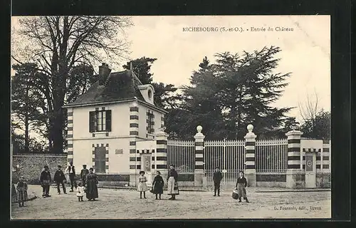 AK Richebourg, Entree du Chateau