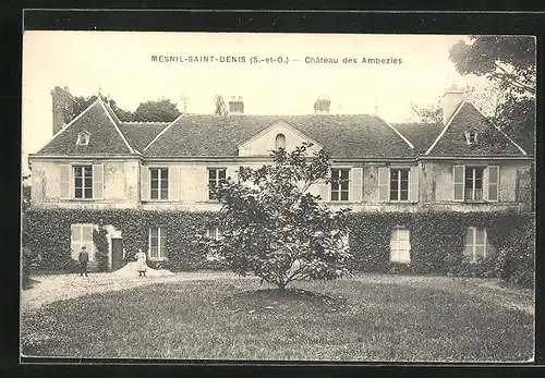 AK Mesnil-Saint-Denis, Chateau des Ambezies
