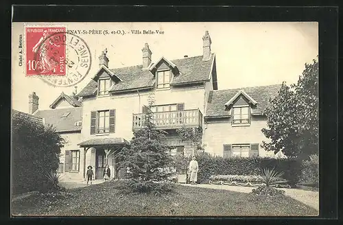 AK Fontenay-St-Père, Villa Belle-Vue