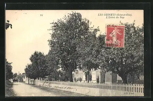 AK Les Guinets, L`Entrée du Pays