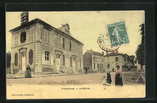 AK Crespières, La Mairie