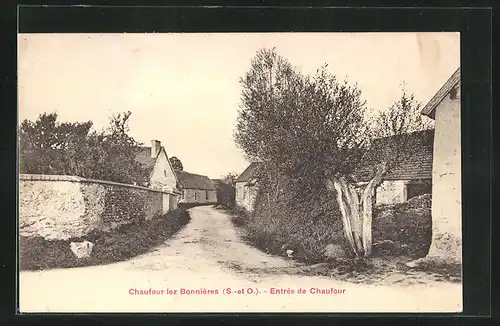 AK Chaufour-lez-Bonnières, Entrée de Chaufour