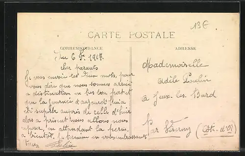 AK Granges-la-Ville, Vue Gènèrale