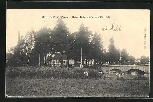 AK Pont-sur-l`Ognon, Usine Riehr - Station d`Èlectricitè