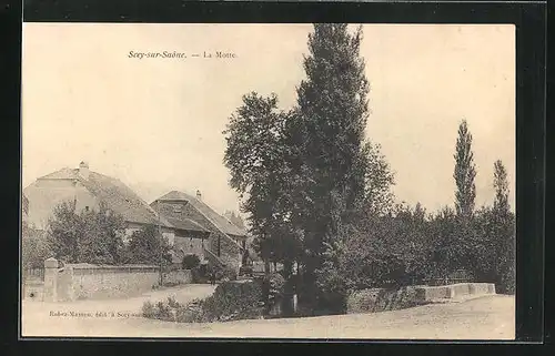 AK Scey-sur-Saone, La Motte