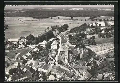 AK Choye, Vue aérienne, le centre du Pays et l`Eglise