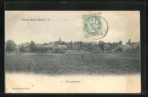 AK Fresnes-Saint-Mamès, Vue gènèrale