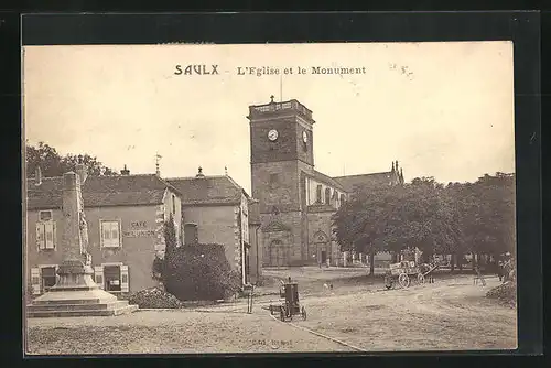 AK Saulx, L`Eglise et le Monument