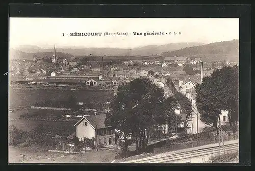 AK Héricourt, Vue générale
