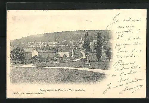 AK Bourguignon-lès-Morey, Vue générale