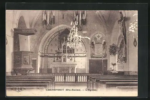 AK Chenevrey, L`Eglise